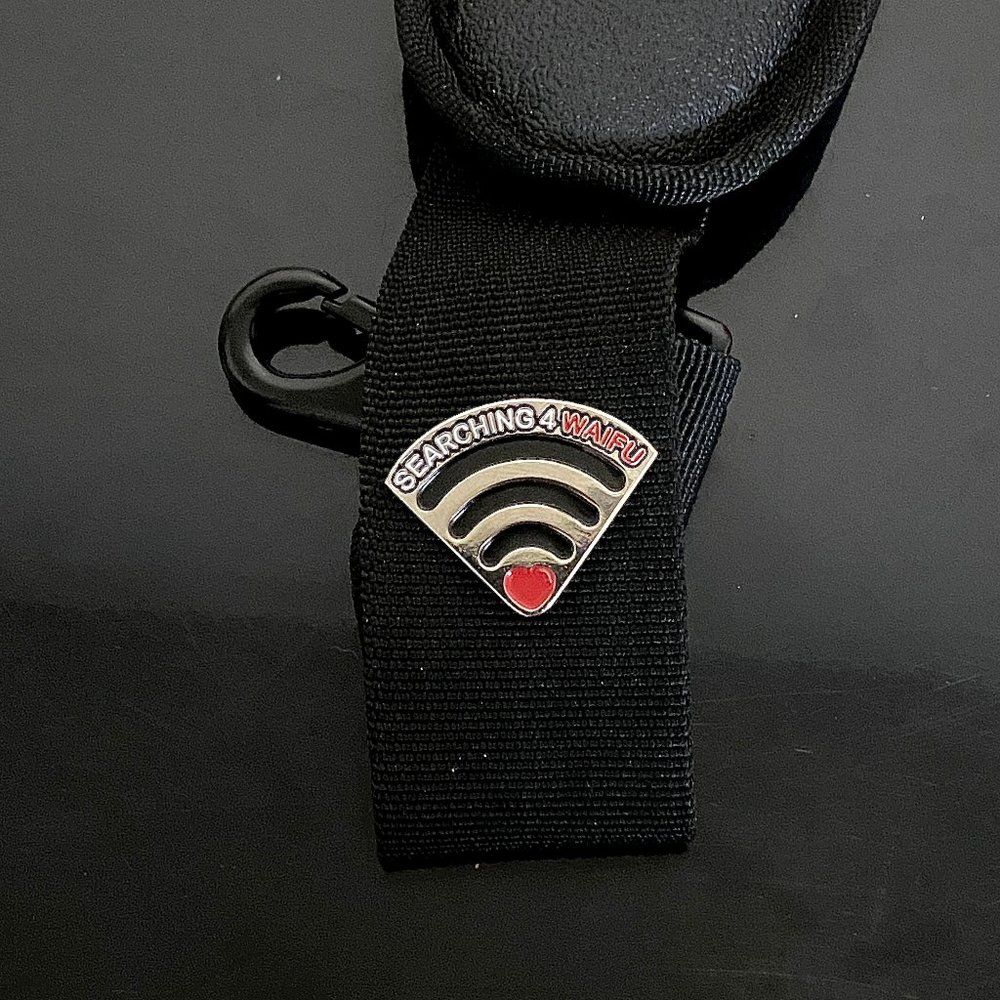 "Searching 4 Waifu" Wifi Lapel Pin